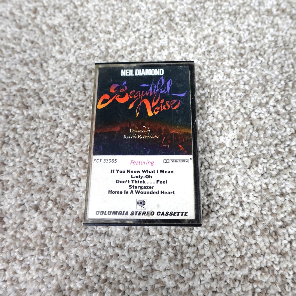 Neil Diamond Beautiful Noise Cassette Tape 1976 Columbia PCT 33965 Vintage Music